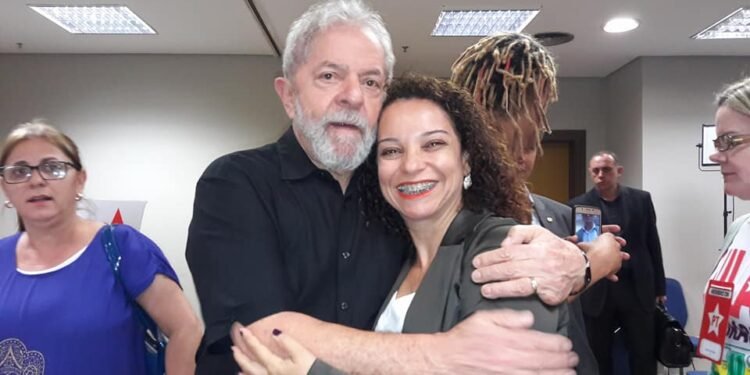 Ana Rita Marcelo Castro e Luiz Inácio Lula da Silva
