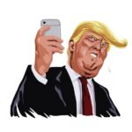 Donald Trump - Caricatura