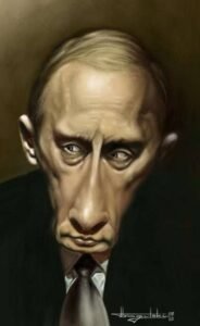 Vladimir Putin - caricatura