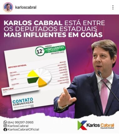 Karlos Cabral: mais influente