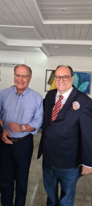 Edilberto Dias conversa com Alckmin
