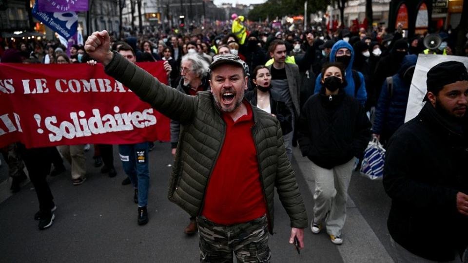 França em chamas